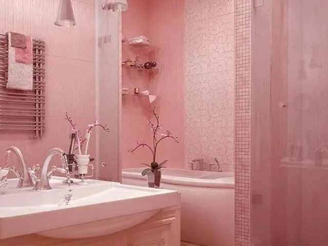 Ванна розовая плитка фото Купить плитку-бордюр Ceradim Rose Mold Rainbow 45x2.5 в Москве по низким ценам в