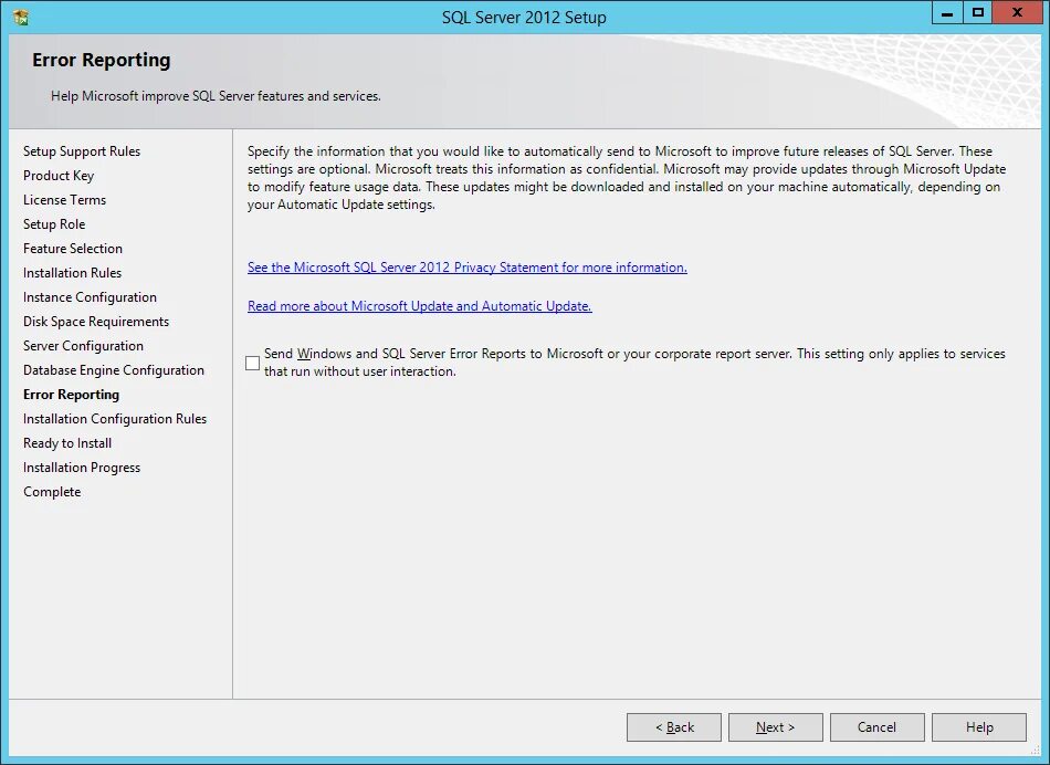 Installation and configuration