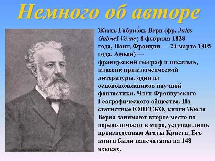 Жюль Габриэль Верн. Жюль Габрие́ль Верн (1828-1905). Жюль Верн писатель. Жюль Верн французский писатель.