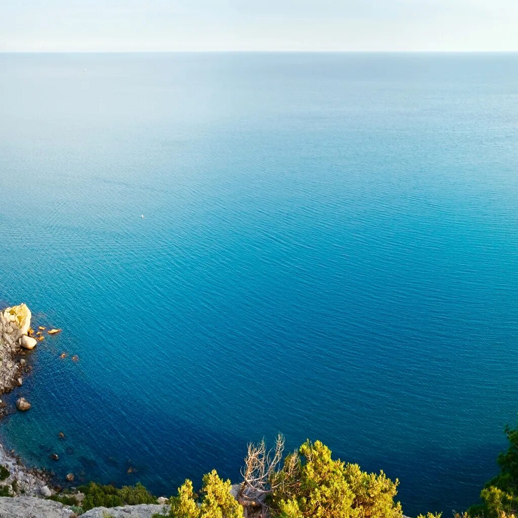 Черное море. Крым море. Пейзажи Крыма. Море и небо.