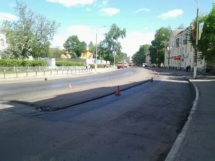 Ремонт улицы города