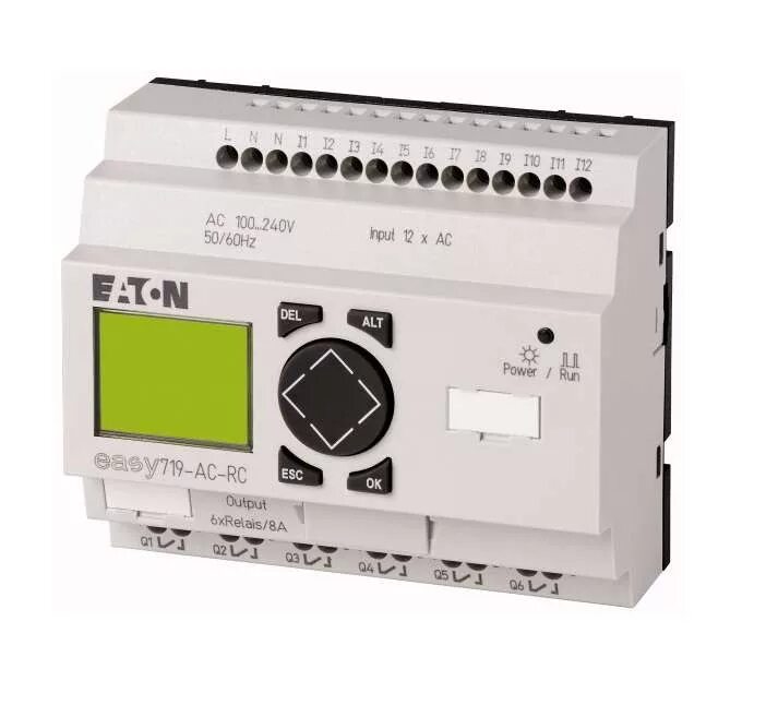 Контроллеры easy. Программируемое реле Eaton easy 719. Программируемое реле Moeller easy 719. Easy719-AC-RC. 512-AC-rc10.