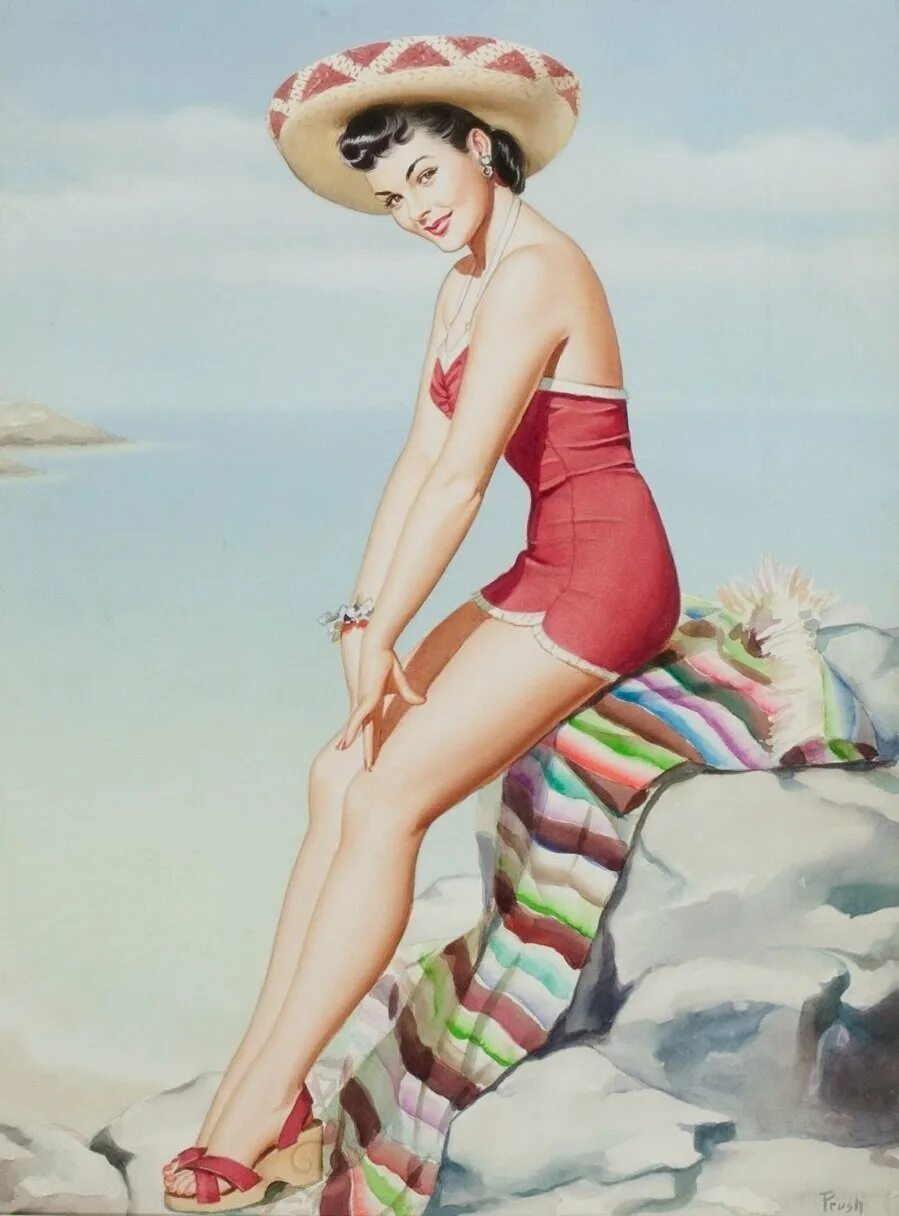 Пин ап рабочее t me pin up01. Перл Фраш. Художник Arthur Saron Sarnoff.