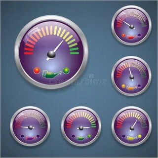 Colorful gauges