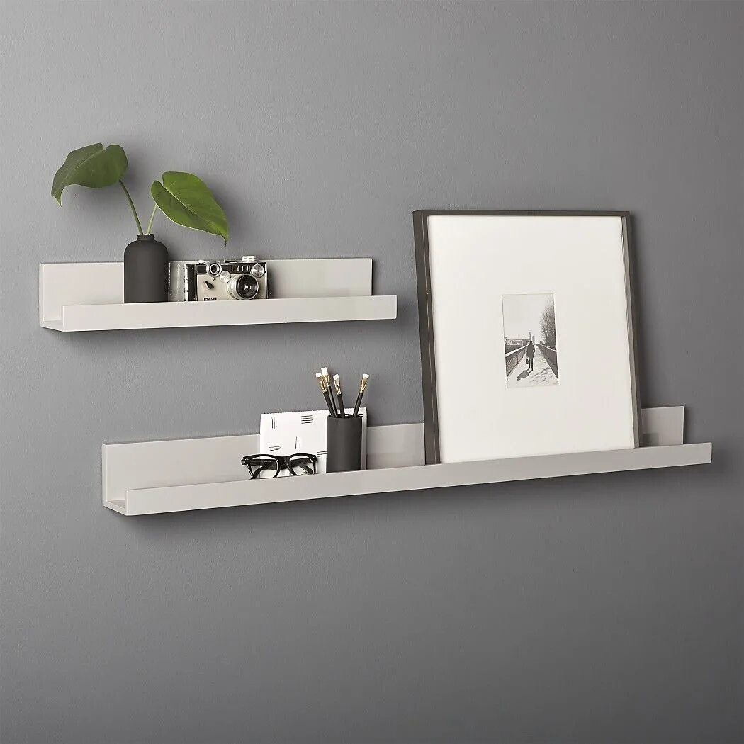 Полка "Wall Shelf-s (bas WL-001)" белая. Полка WL-002 «Wall Shelf – m». Полка Mosslanda ikea 55. Настенные полки в интерьере.