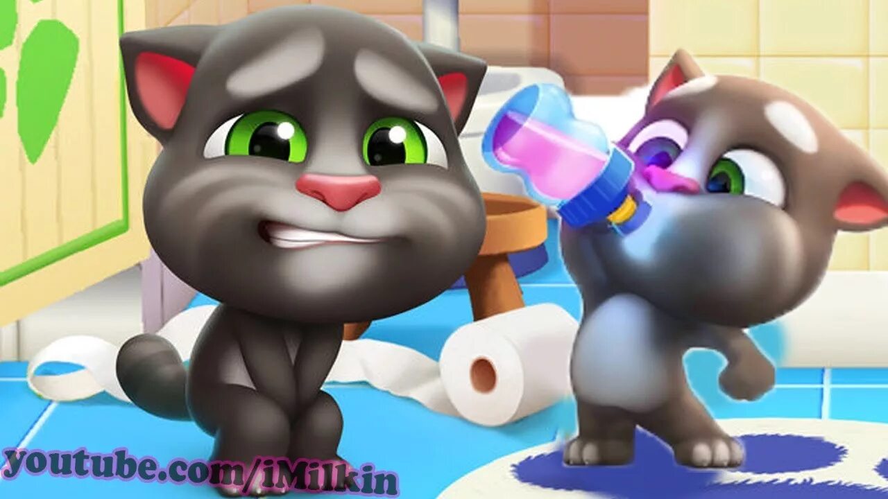 Talking tom 2 old version. My talking Tom 2. Baby talking Tom. My talking Tom 2 Baby Tom. Baby talking Tom hair Salon.