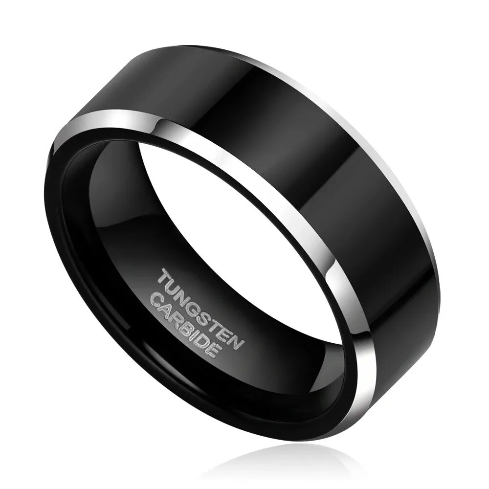 Черное кольцо фото. Tungsten Carbide кольца. Кольцо 8мм Svarov. Кольцо из карбида вольфрама. Обручальные кольца из карбида вольфрама.