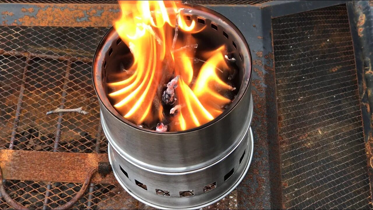 Portable burning