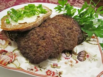 Классические печеночные котлеты из говяжьей печени