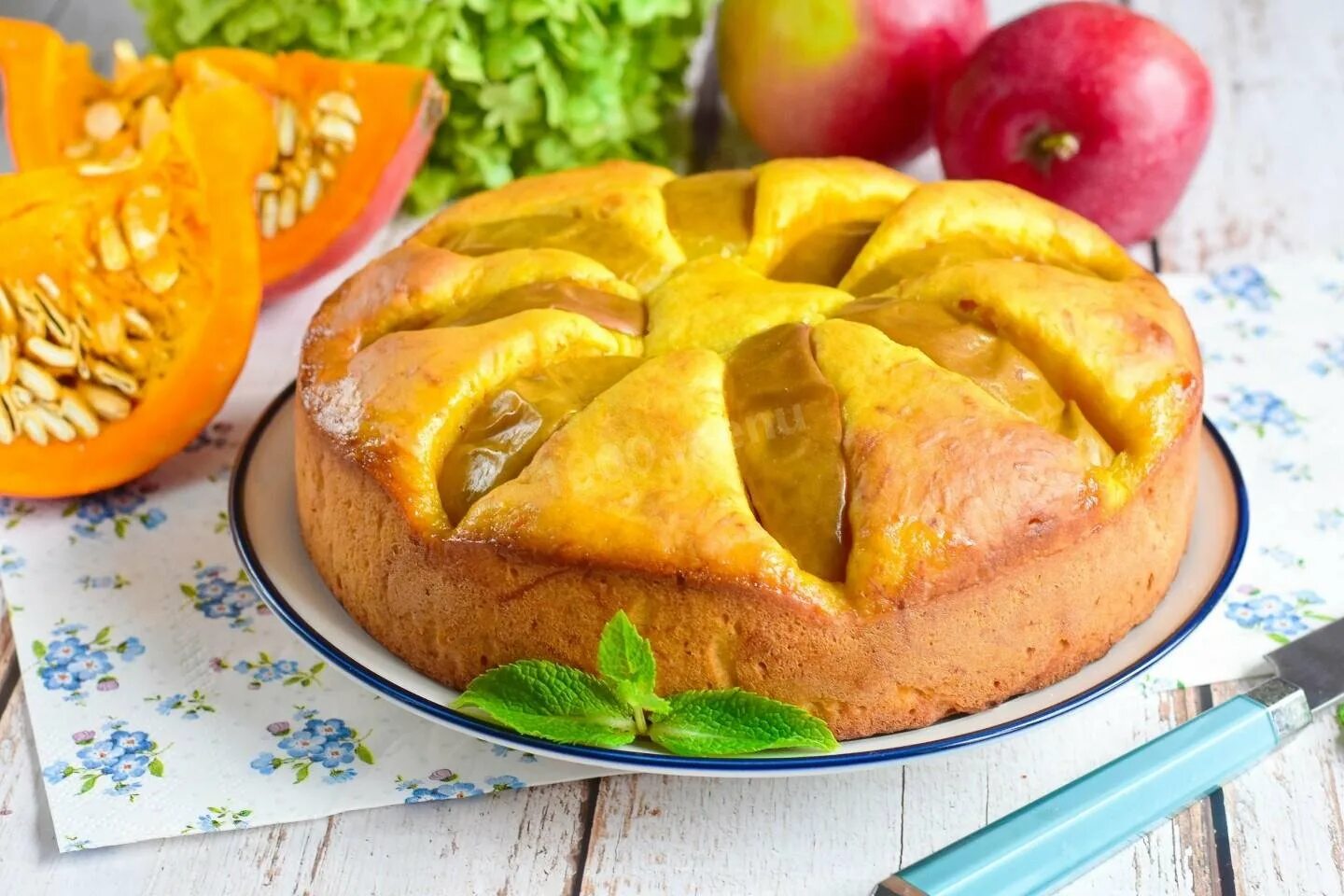 Шарлотка из тыквы в духовке. Шарлотка из тыквы в духовке
