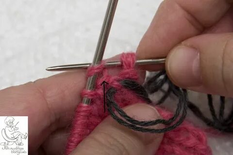 Закрываем край иглой