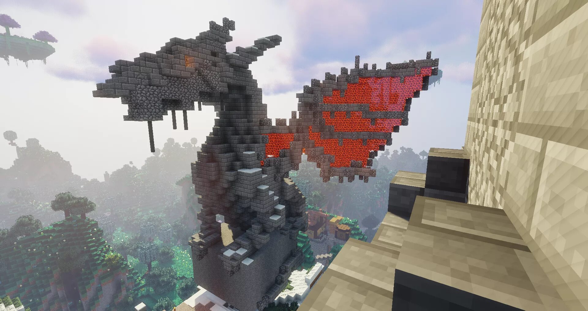 Статуя дракона в майнкрафт маленькая. Статуя дракона в майнкрафт. Minecraft Dragon Statue. Статуи драконов в МАЙНКРАФТЕ.