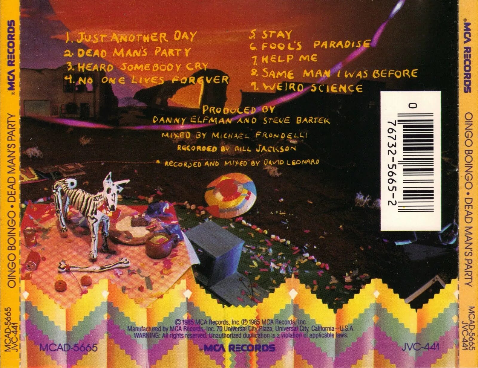 Weird science oingo. Dead man&#039;s party. oingo boingo - 1985 - dead man&#039;s party. oingo boingo just another day. oingo boingo: dead man&#039;s party spring &#039;86.