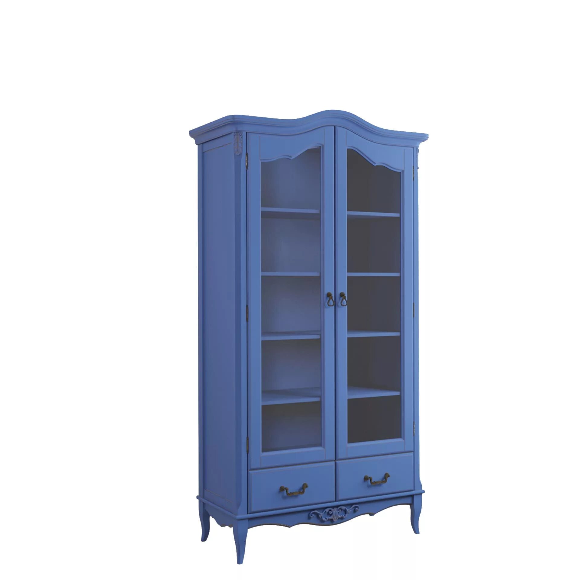 Книжный шкаф Прованс df892l. Витрина Provence Jacob Cupboard. Шкаф навесной 800 Прованс, голубой. Синяя витрина