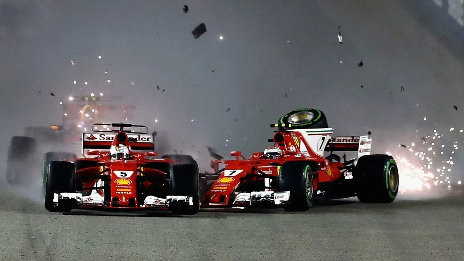 F1 fans. F1 crash. F1 game. F1 Ferrari Coldest moment.