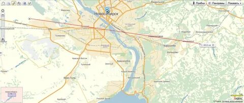 Новосибирск восточный карта