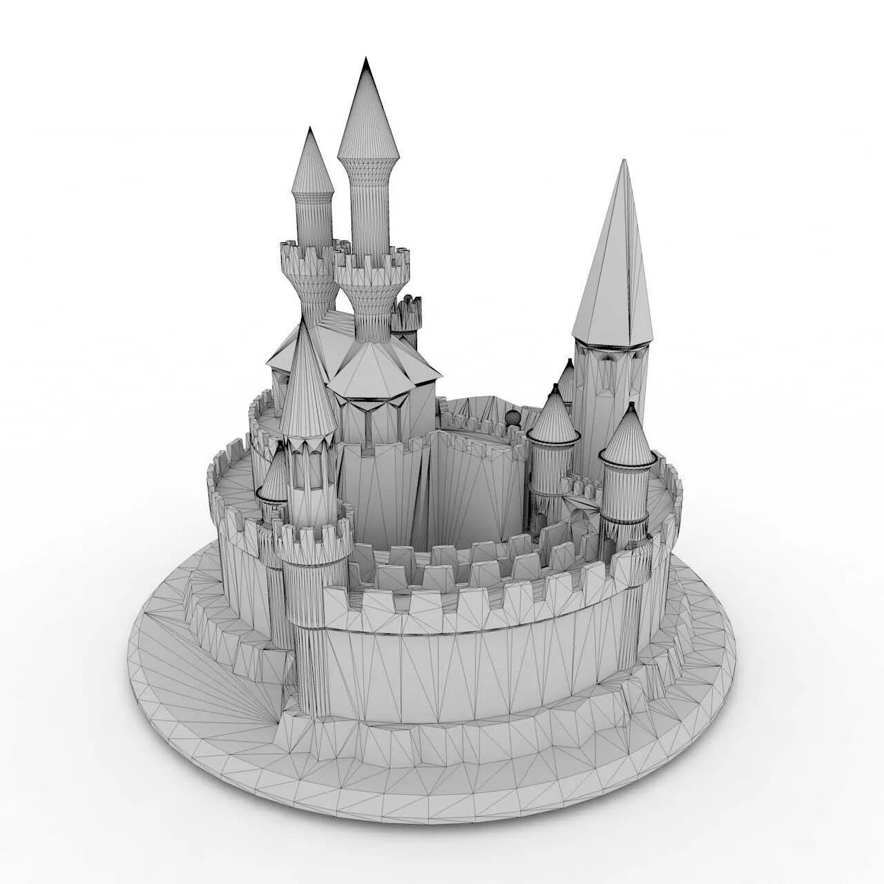 Замок 3 д. 3d модель замка Хайрула. 3d модель Castle. Замок в 3д Макс. Модель замка 3ds Max.