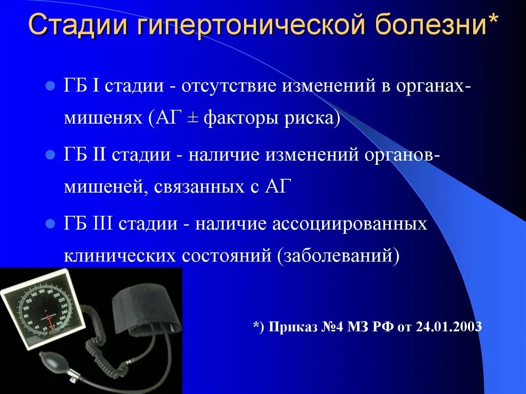 Гипертоническая болезнь 5 стадии