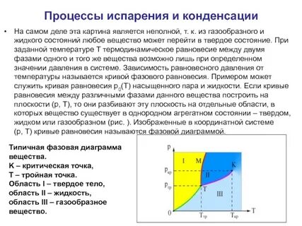 Какие процессы являются видами парообразования