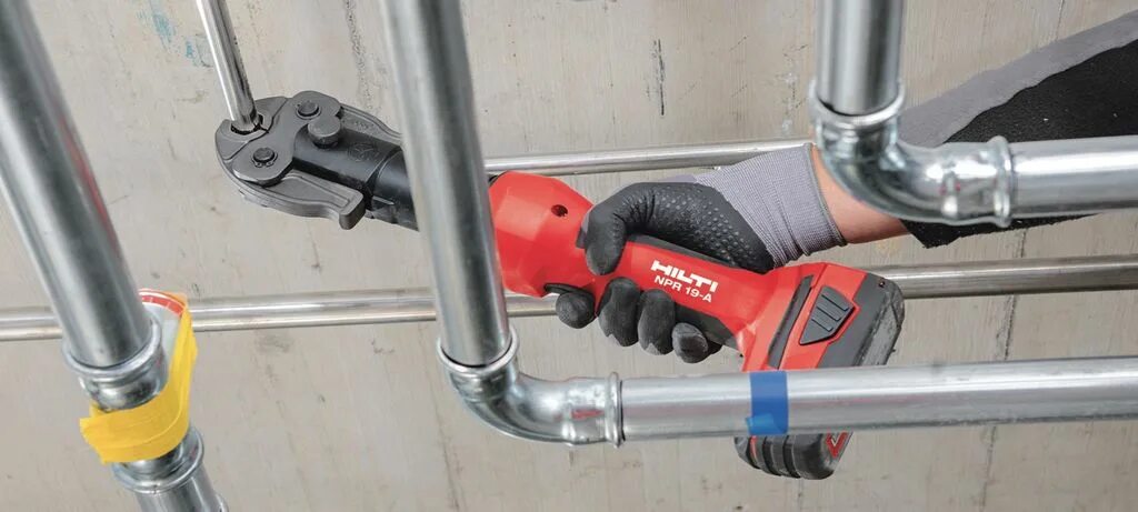 Hilti NPR 19-A. Инструмент для опрессовки Hilti NPR 019 ie-a22. Пресс Упонор для трубы. Опрессовка труб 160 мм. Опрессовка трубки