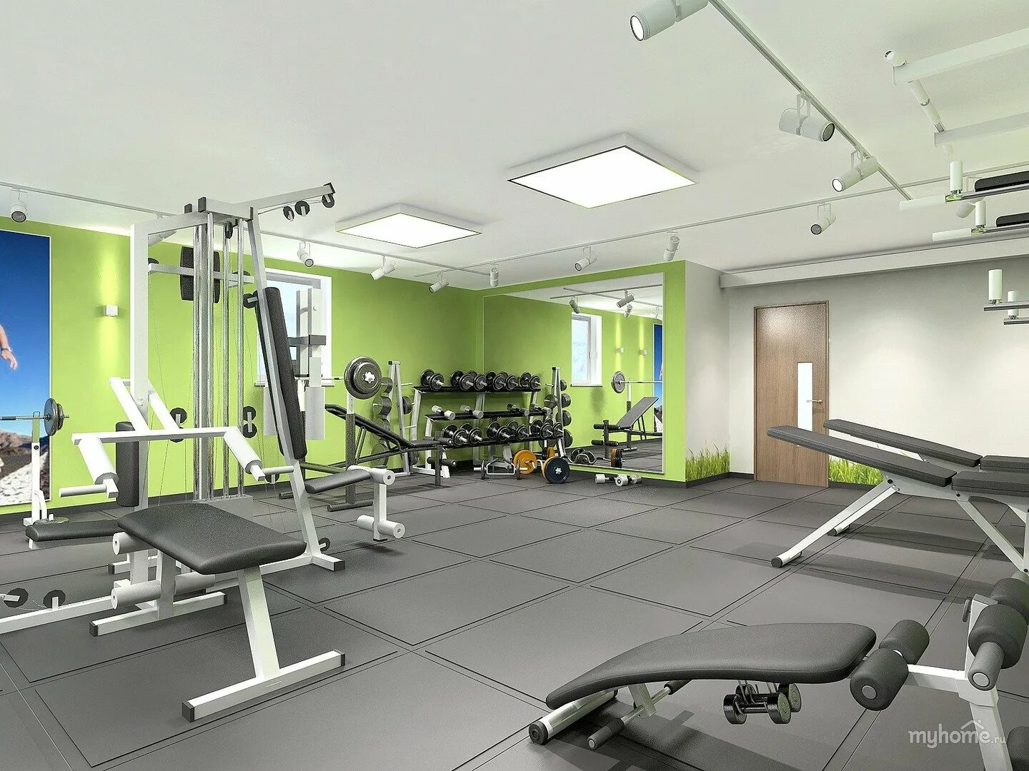 Пример тренажерный зал. Частный спортзал. Тренажерный зал garage gym. Тренажерного зала. Современный спортзал.