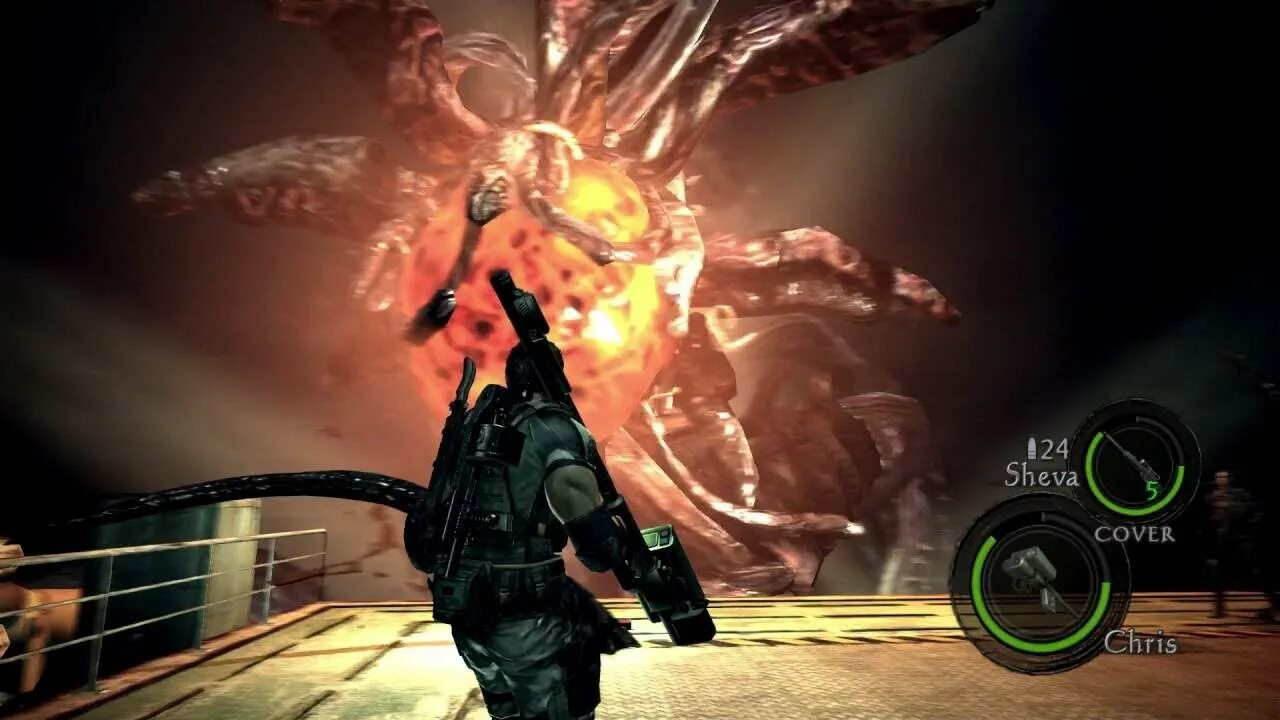 Resident Evil 5. Резидент ивел 5 последний босс.