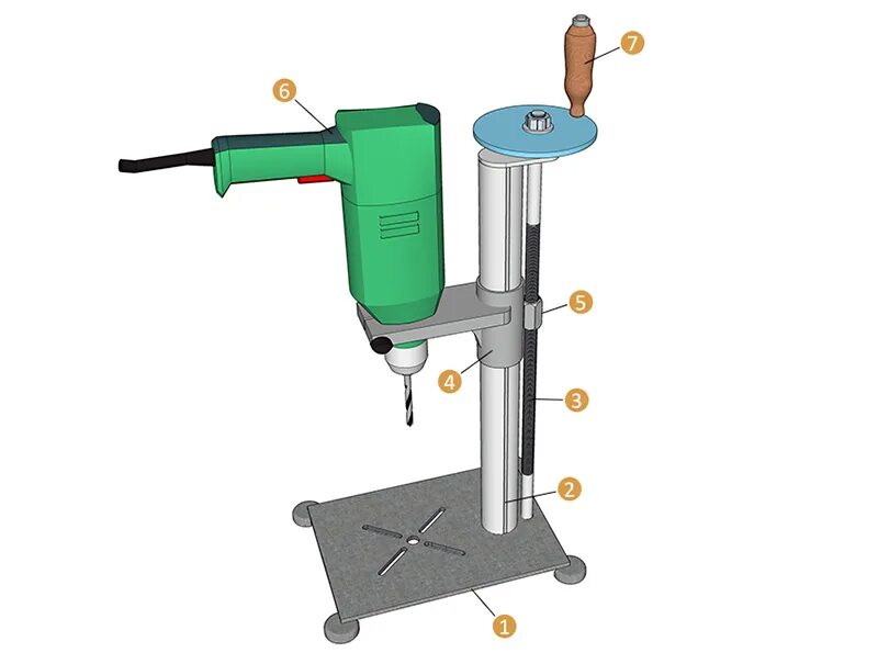 Стойка для дрели для вертикального своими руками. Самоделки сверлильный станок из дрели. Самодельный сверлильный станок из ручной дрели. Самодельный сверлильный станок из дрели стойка. Сверлильный станок для дрели своими руками чертежи.
