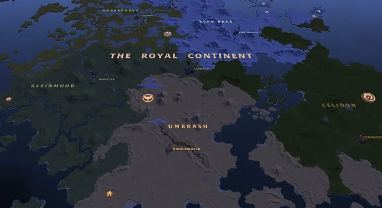 Albion map