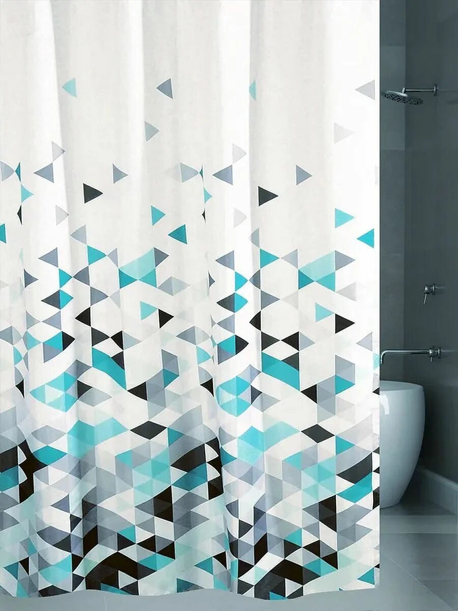 "valiant" штора для ванной "stones" 180х180см 3d-br. Штора 180х180. Штора для ванной для бережливых 180х180см полиэстер (30) 1306 голубая. Штора 180х180. Штора 180х180 д/в bath fresco (бежевый) ch-1240/3.