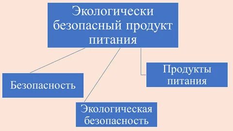 Экологическая безопасность продуктов питания