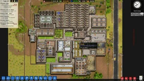 План тюрьмы в prison architect.