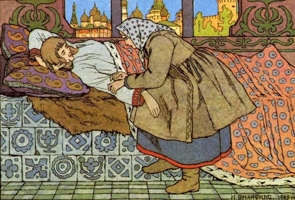 Картины иллюстрации к сказкам