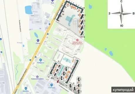 Пискаревский пр 161 карта