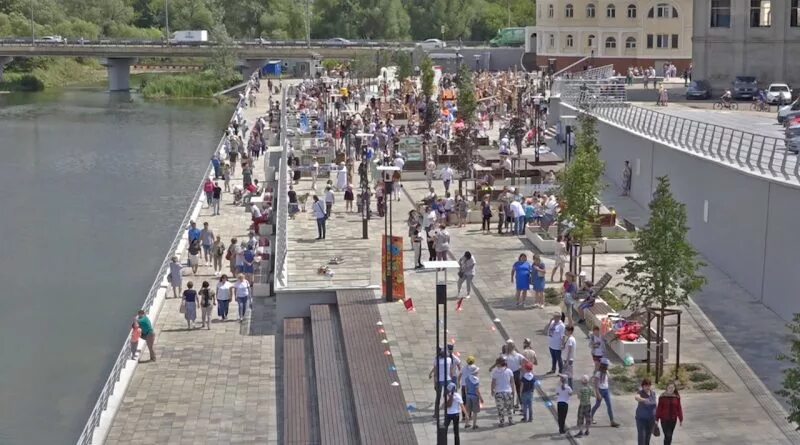 Новая старая набережная в Старом Осколе - Мастерок.жж.рф - LiveJournal