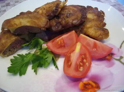 Печень говяжья в кляре рецепт