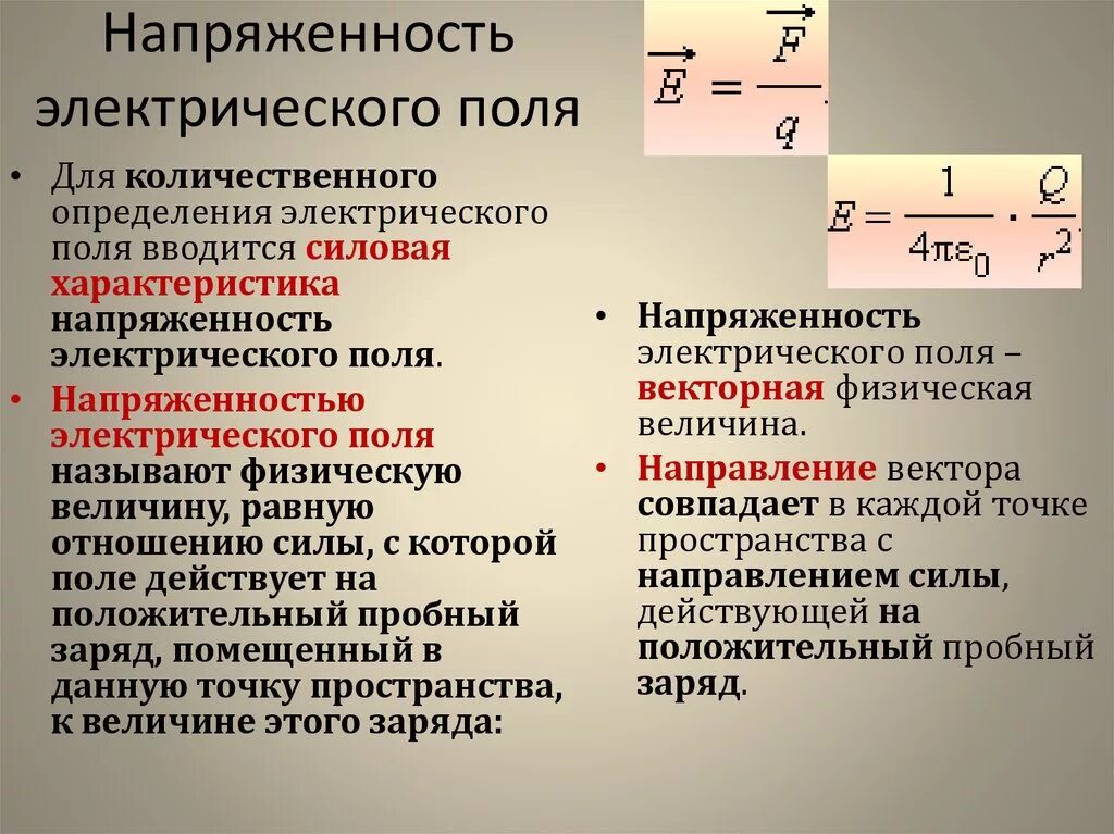 Количественная характеристика электрического поля. Размерность напряженности электрического поля e:. Напряженность поля формула физика. Базовая величина напряженности электрического поля равна.