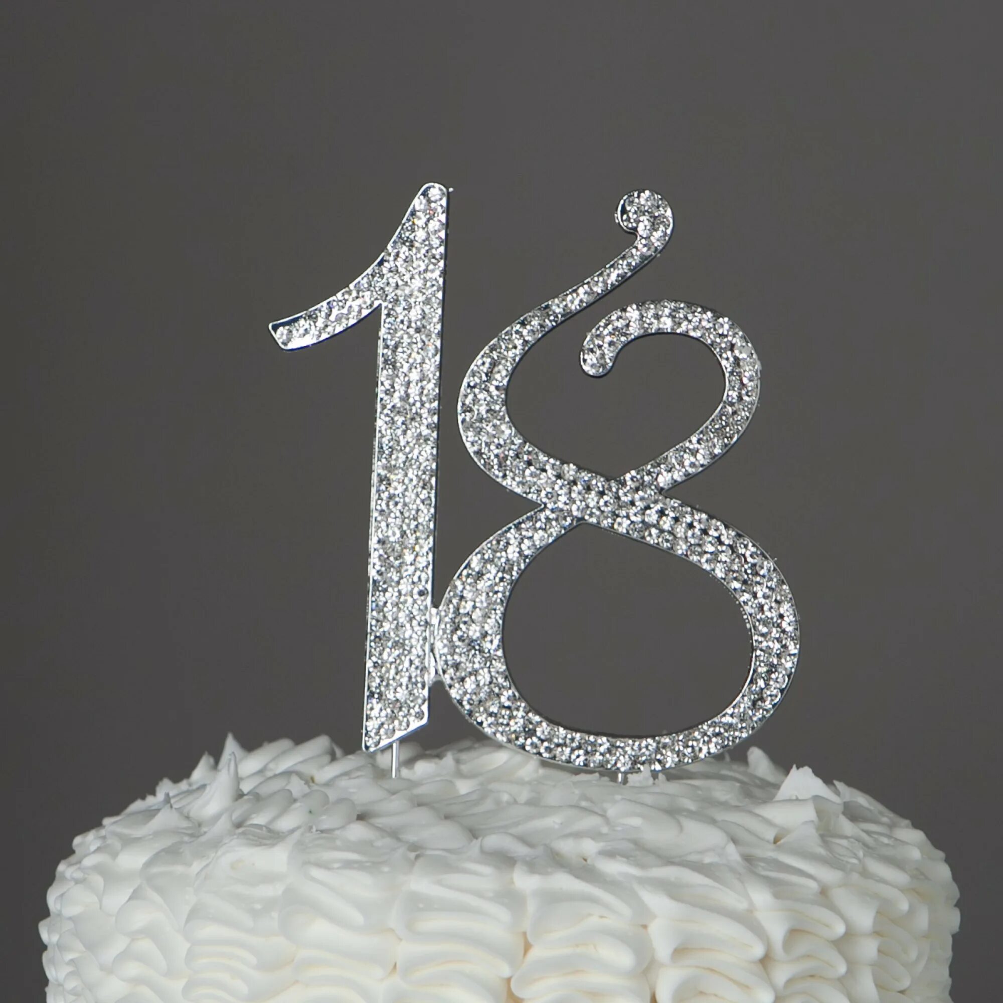 Даты рождения 18. Торт цифра.
