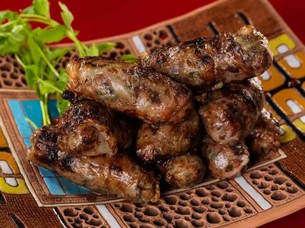 Ханский шашлык из печени