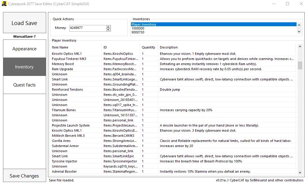 Редактор сохранение cyberpunk. Редактор сохранений Cyberpunk 2077. Редактор сохранений киберпанк. Редактор сейвов Cyberpunk 2077 1.6.