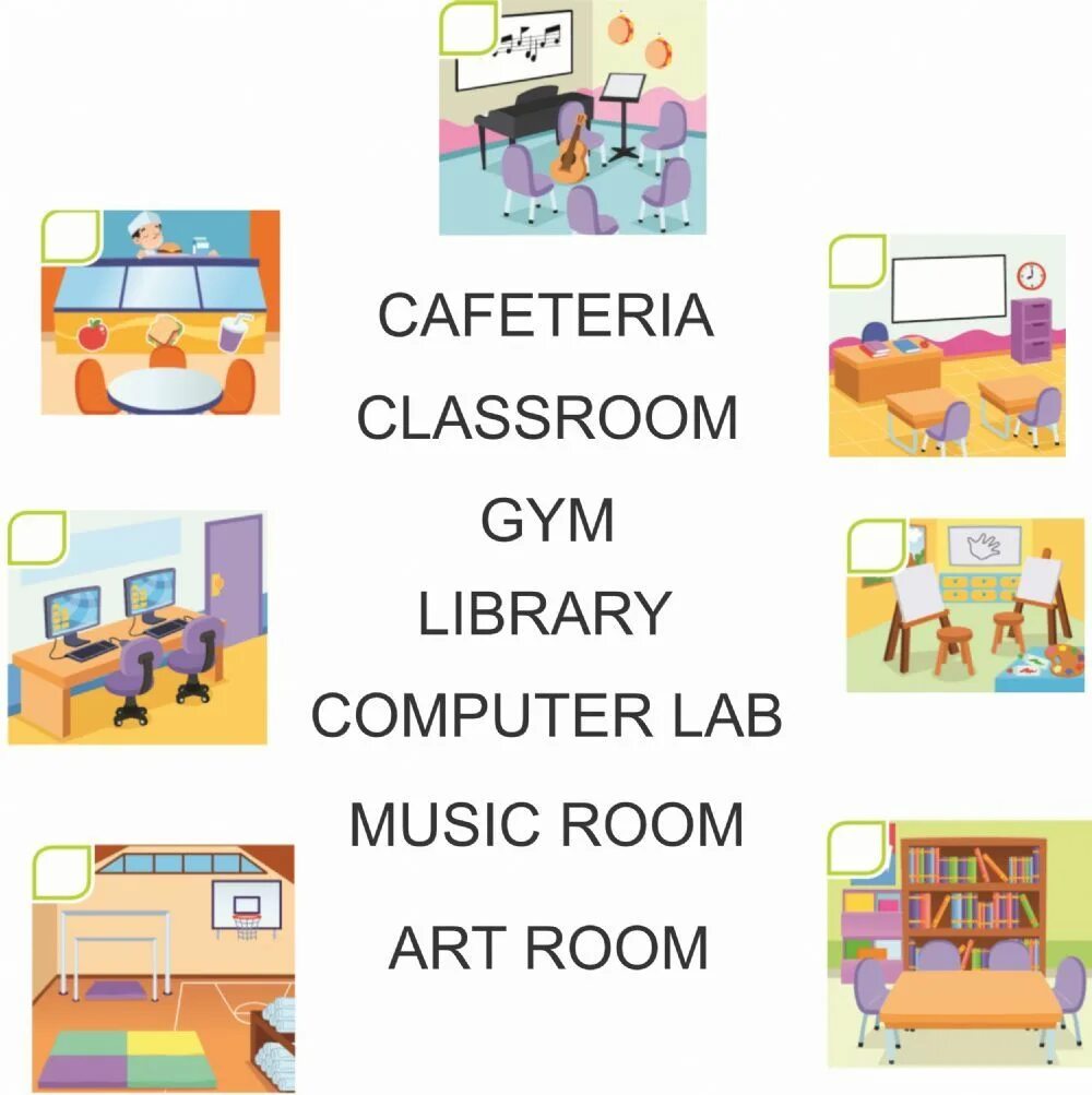 School Rooms Worksheets for Kids. Places in a School. Комната ESL 2 Grade. School places Worksheets.