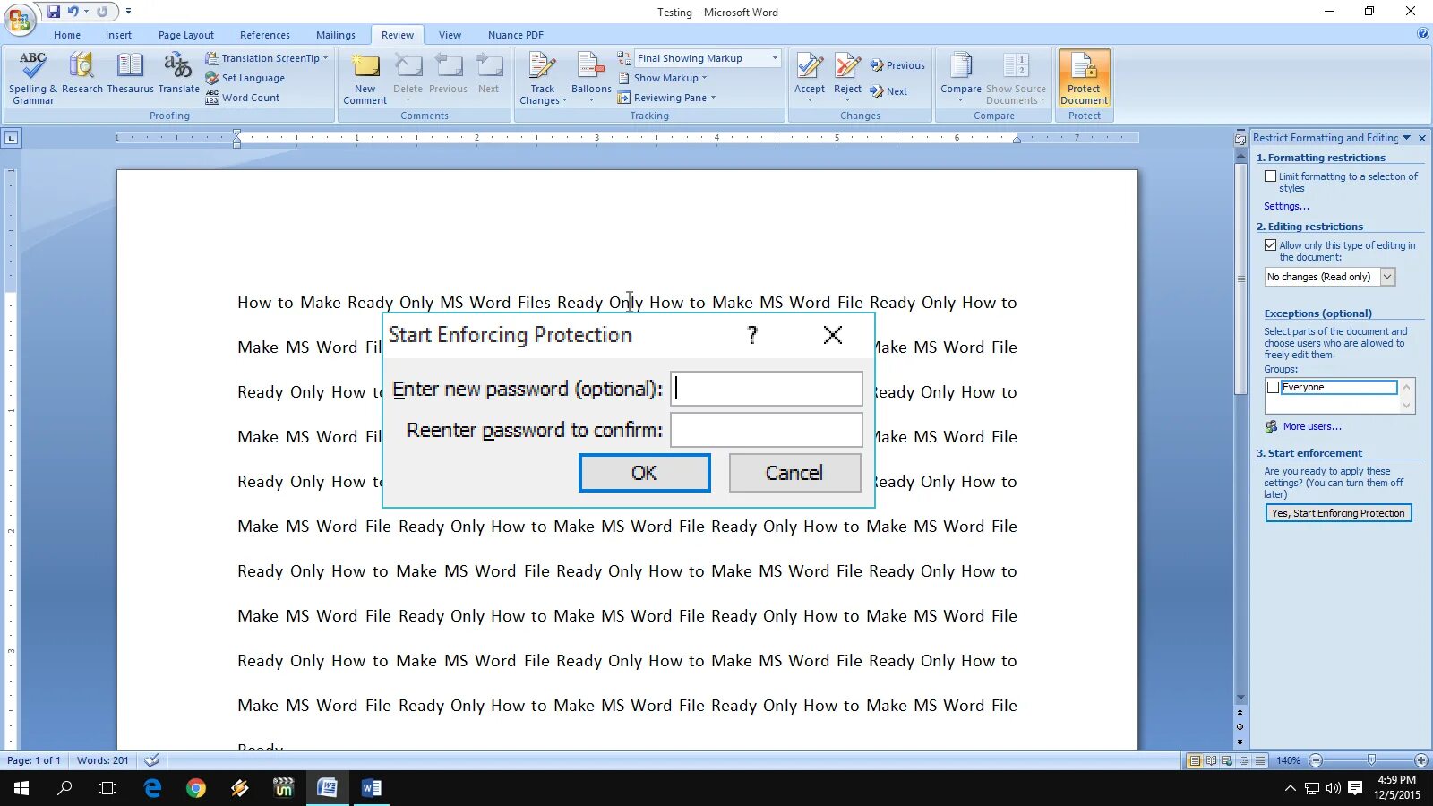 Files ready. Тест Microsoft Word. MS Word пароль. File New MS Word. Файл read only.