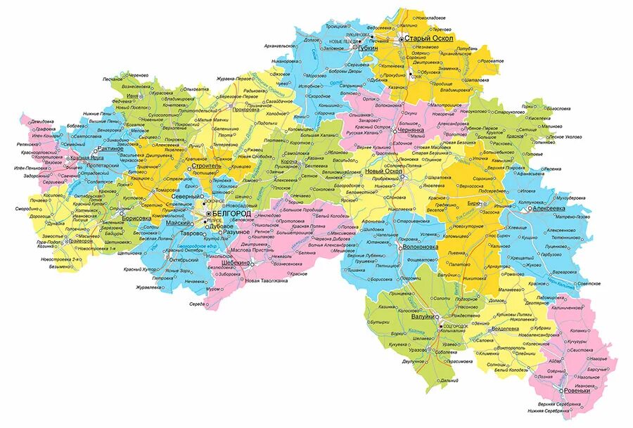 Белгородская область граница. Карта белгородской обл по районам подробная. Карабелгородской_облас. Белгородская область на карте с населенными пунктами. Белгородская область на карте с населенными пунктами.