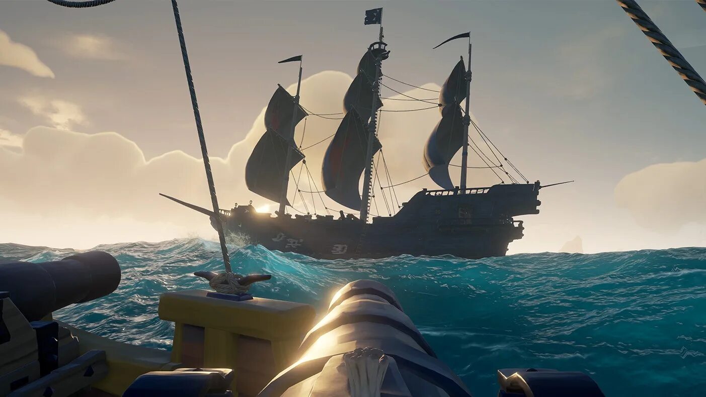 Игра про пиратов Sea of Thieves. Чёрная Жемчужина корабль Sea of Thieves. Чёрная Жемчужина корабль Sea of Rhives. Пиратский Галеон Sea of Thieves.