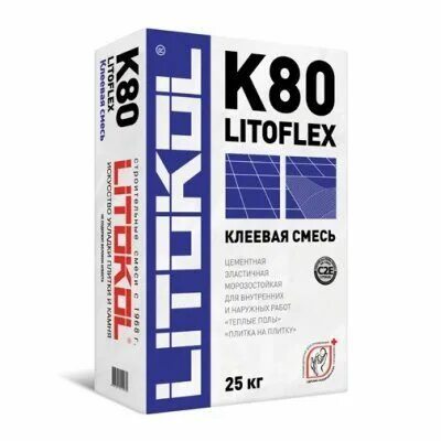 Клей к 80. Литокол к80. Литокол к 80 litoflex. Клей для плитки литокол к80. Литокол к80 25кг (плиточный клей).