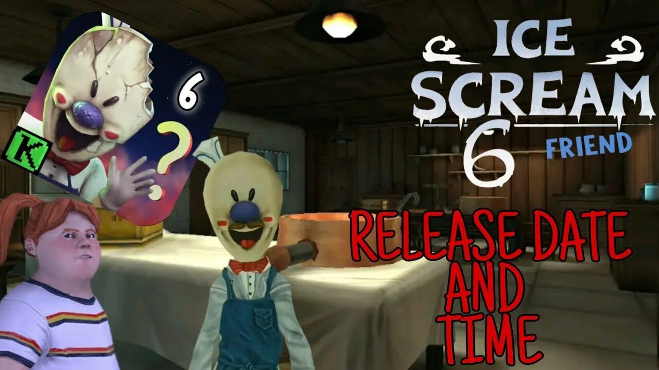 Ice scream 6. Ice Scream 6 friends Kitchen. Ice Scream 7 release Date. Ice Scream 7 friends карта фабрики.