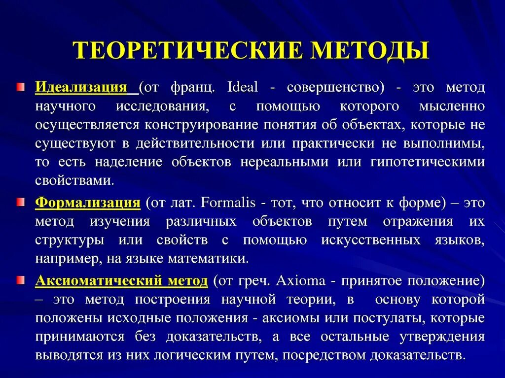 Теория метод методика