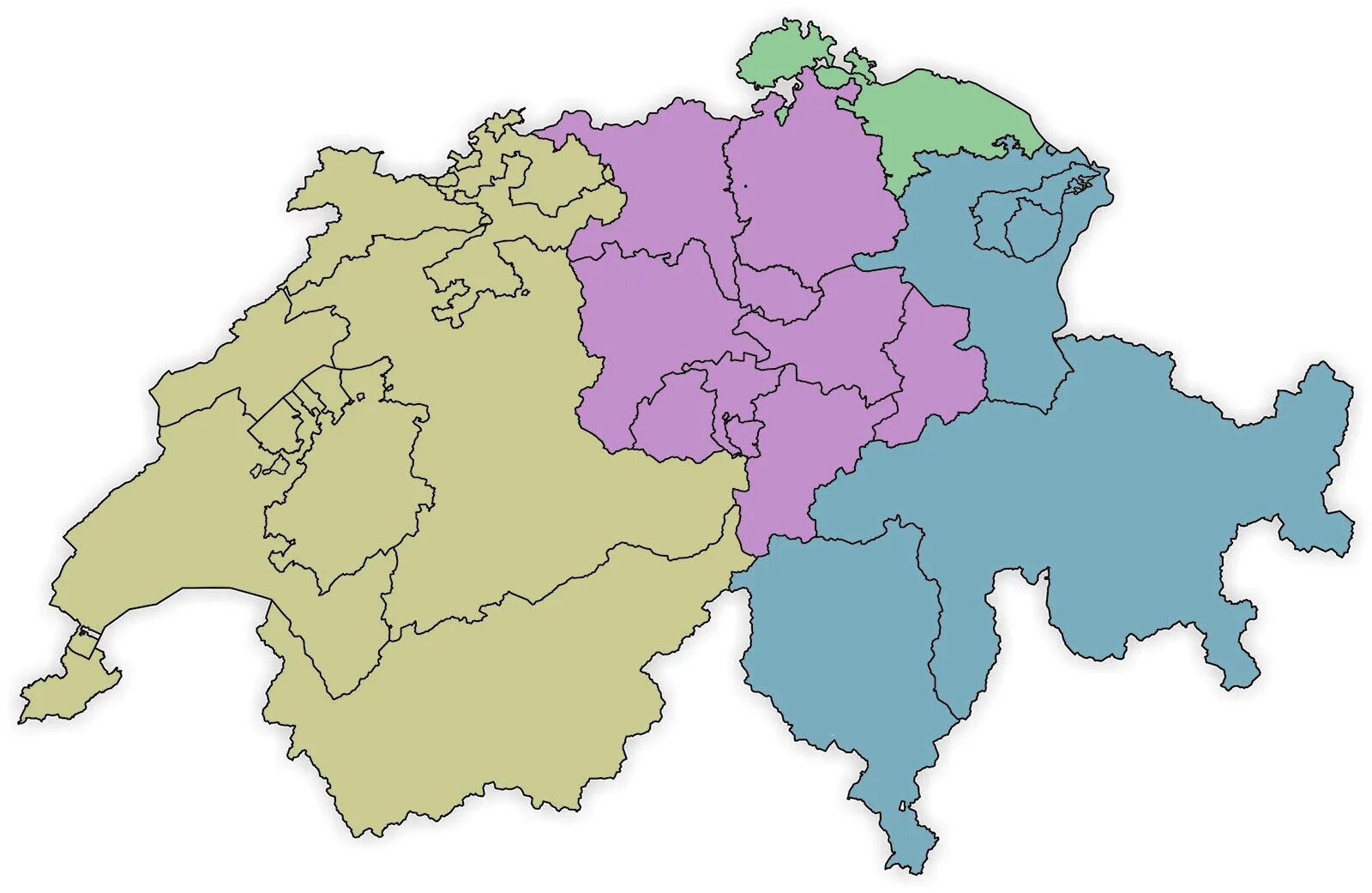 Das schweiz. Немецкоговорящие кантоны Швейцарии на карте. Карта Швейцарии на немецком языке. Schweiz карта. Контурная карта Швейцарии.