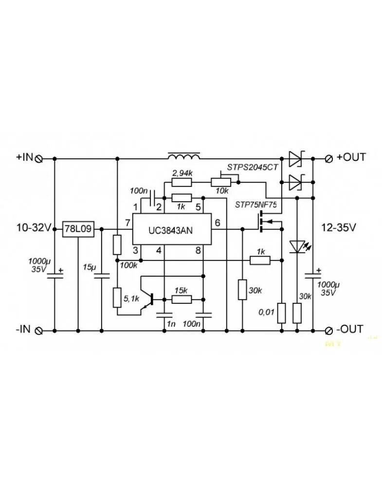 Модуль питания схема. Блок питания на микросхеме uc3842. 150 Вт повышающий преобразователь DC-DC. DC DC преобразователь 150 Вт схема. Импульсный блок питания uc3843 uc3842.