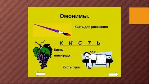 Русский язык 3 класс омонимы