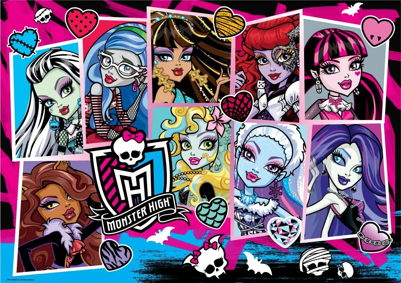 Монстр Хай. Пазл 500 Эл. Monster High. Пазлы Монстер Хай. Картинки монстр Хай. Хай вк